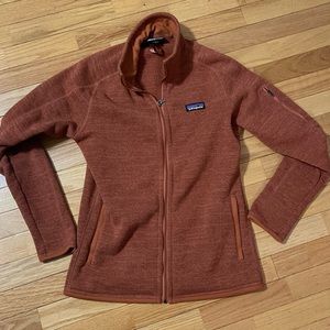 Patagonia Burnt Orange Better Sweater Jacket